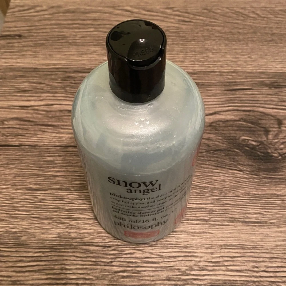 NEW Philosophy Snow Angel Shampoo Shower Gel & Bubble Bath 16 oz.
